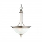 Bristol by Design House Light Pendant - Satin Nickel