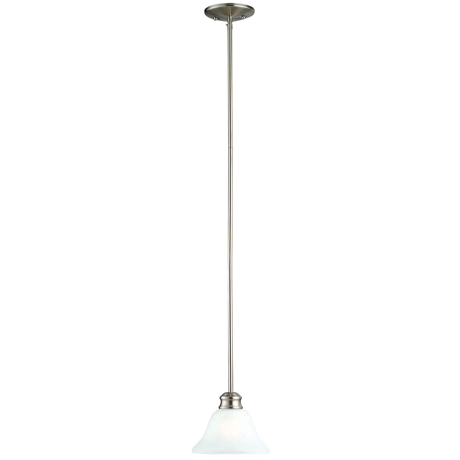 Bristol by Design House Light Pendant - Satin Nickel