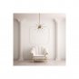OVE Decors Harbin Bronze Finish LED Integrated Chandelier