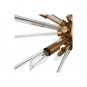 OVE Decors Harbin Bronze Finish LED Integrated Chandelier