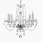 Harrison Lane Venetian-Style Crystal 4-Light Chandelier