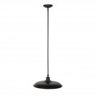 Kimball 1-Light Textured Coffee Bronze Indoor Pendant