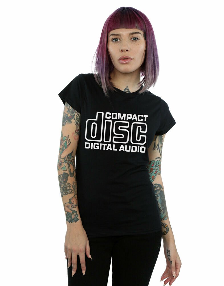Compact Disc Women's Classic Logo T-Shirt