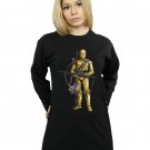 Star Wars Women's The Rise Of Skywalker C-3PO Chewbacca Bowcaster Boyfriend Fit