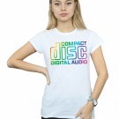 Compact Disc Women's Rainbow Logo T-Shirt