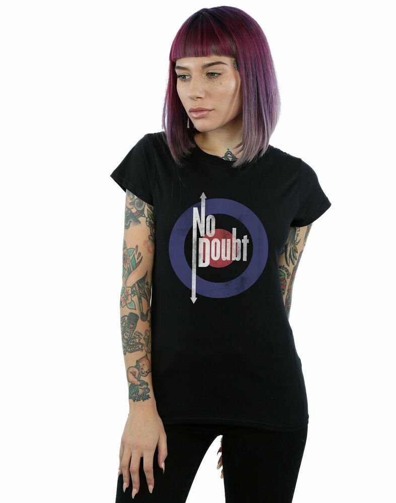 No Doubt Women's Quadro Distressed T-Shirt