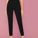 Paperbag Waist Plain Pants