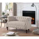 Chesterfield 54.75" Rolled Arm Loveseat