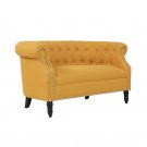 Quinones Chesterfield 54'' Rolled Arms Loveseat