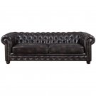 Caine Chesterfield 91" Rolled Arm Sofa