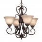 Gaines 4 - Light Shaded Empire Chandelier