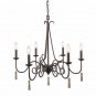 Siri 6-Light Candle Style Classic / Traditional Chandelier