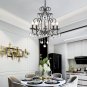 Aren 5 - Light Candle Style Tiered Chandelier