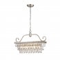 Gerhart 4 - Light Unique Tiered Chandelier with Crystal Accents