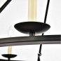 Pickensville 6 - Light Wagon Wheel Chandelier