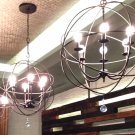 Gregoire 6 - Light Unique/Statement Globe Chandelier