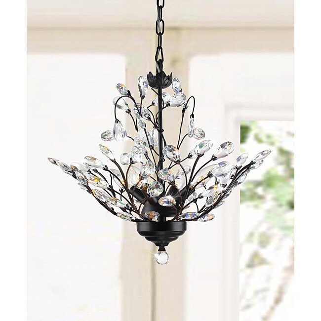 Wallenstein 4-Light Unique / Statement Geometric Chandelier