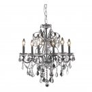 6 - Light Candle Style Classic / Traditional Chandelier