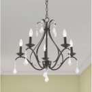 Aria 5-Light Candle Style Empire Chandelier