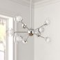 Dawn 9 - Light Sputnik Sphere Chandelier