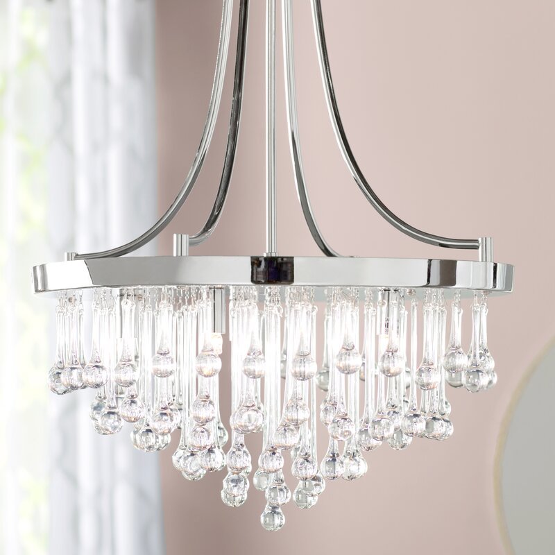 Aidan 5-Light Unique / Statement Tiered Chandelier