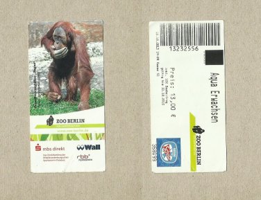 Berlin Zoo Berlin Germany 13 Euro Entry Ticket