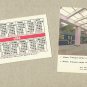 MINSK BELARUS METRO SUBWAY UNDERGROUND RAILWAY CALENDAR CARDS 1986