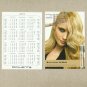 ROWENTA BEAUTY CARE SET OF FOUR RUSSIAN AND ENGLISH LANGUAGE CALENDAR CARDS 2010