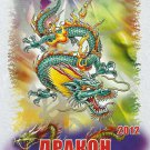 YEAR OF THE DRAGON CARTOON UKRAINIAN RUSSIAN ENGLISH LANGUAGE A5 SIZE CALENDAR 2012