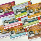 COLLECTION OF EIGHT AUTO BUS TIMETABLES FROM UKRAINE
