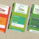ITALY THREE BUS TRANSPORT TICKETS  A.IR. Autoservizi Irpini SpA