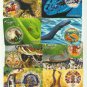 ZODIAC SET TWELVE YEAR OF THE SNAKE UKRAINIAN AND RUSSIAN LANGUAGE CALENDAR CARDS 2013