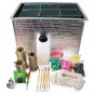 Wax candle melter machine/Equipment for making carved candles, water bath. Mini set-6 buckets
