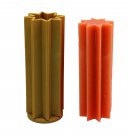 № 1 Star shape for making carved candles. A form from strong and durable heat-resistant plastic