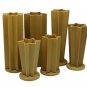 â 4 Star shape for making carved candles. A form from strong and durable heat-resistant plastic
