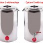 Electric Wax Melter for Candle Making with Spout,Large 15 L ( 33 lb)Wax Melting Candle Maker