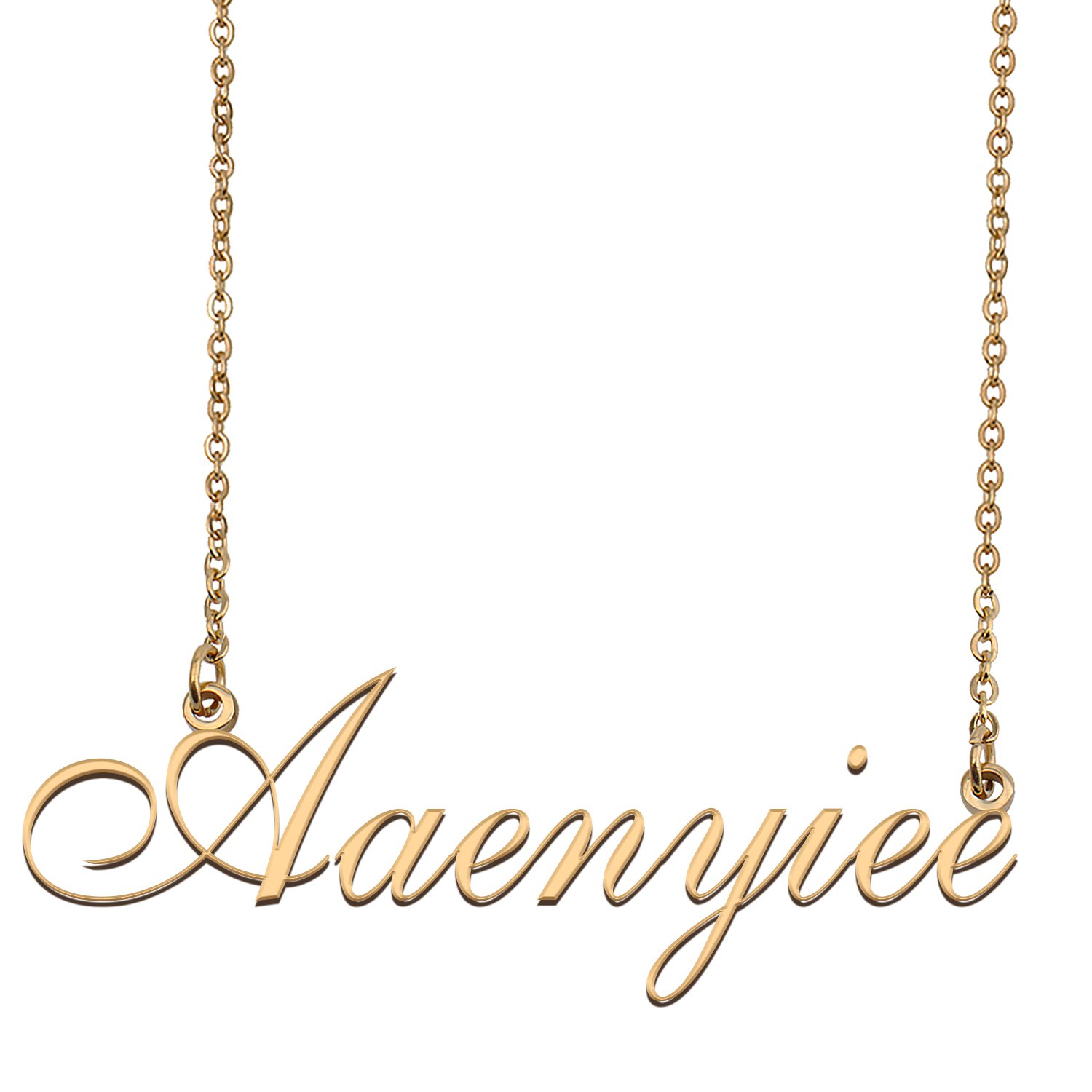 Personalized Custom Any Name Necklace for Women Aaenyiee