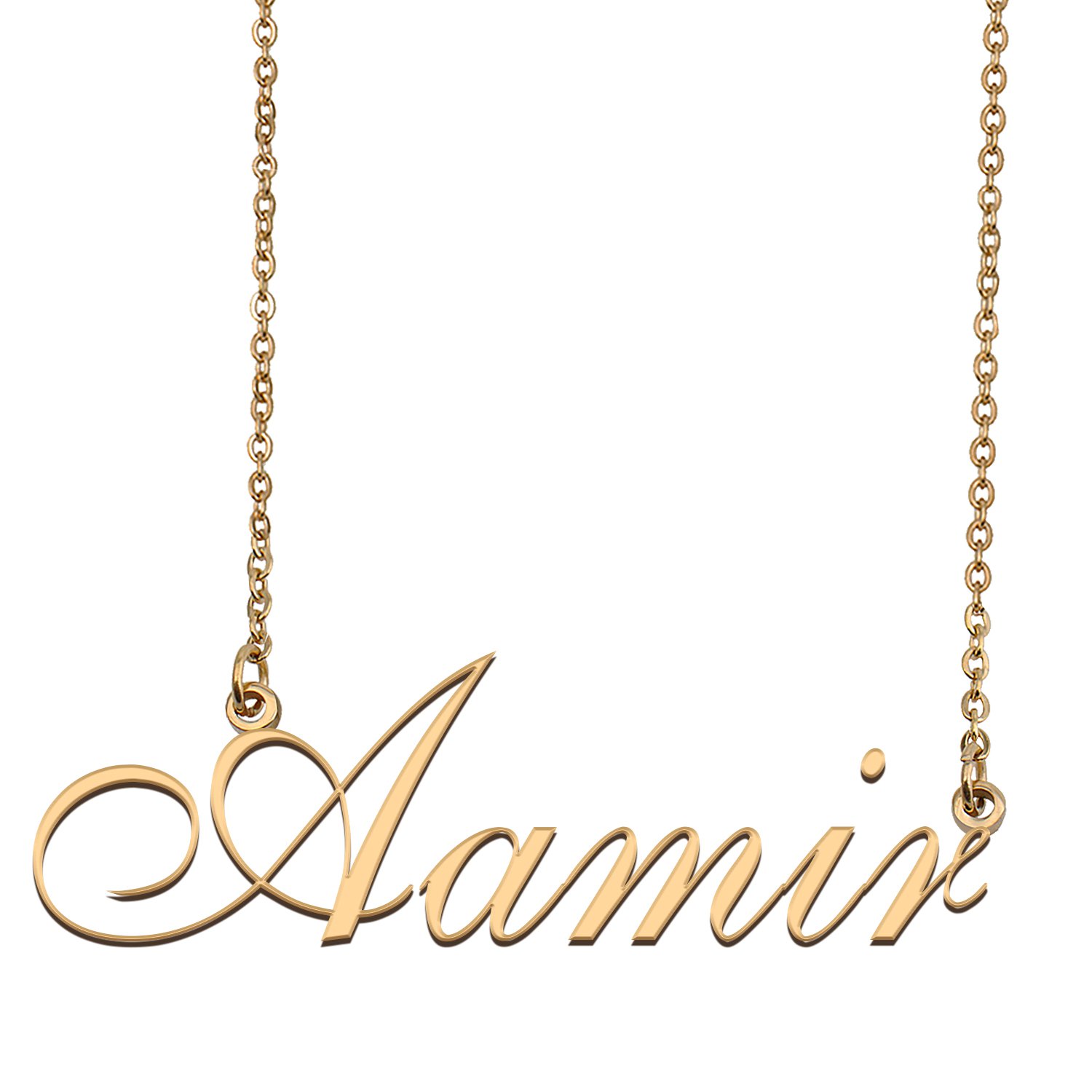 Personalized Custom Any Name Necklace for Women Aamir