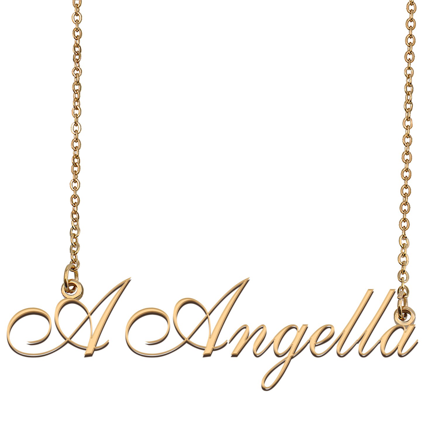 Personalized Custom Any Name Necklace for Women AAngella