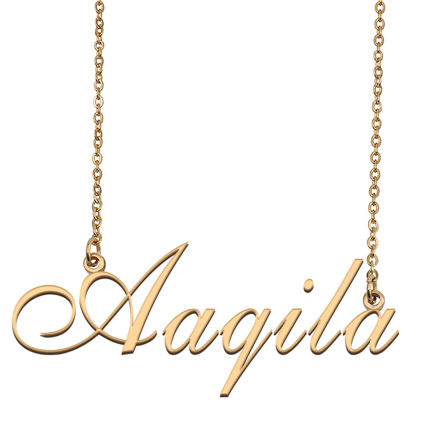 Personalized Custom Any Name Necklace for Women Aaqila