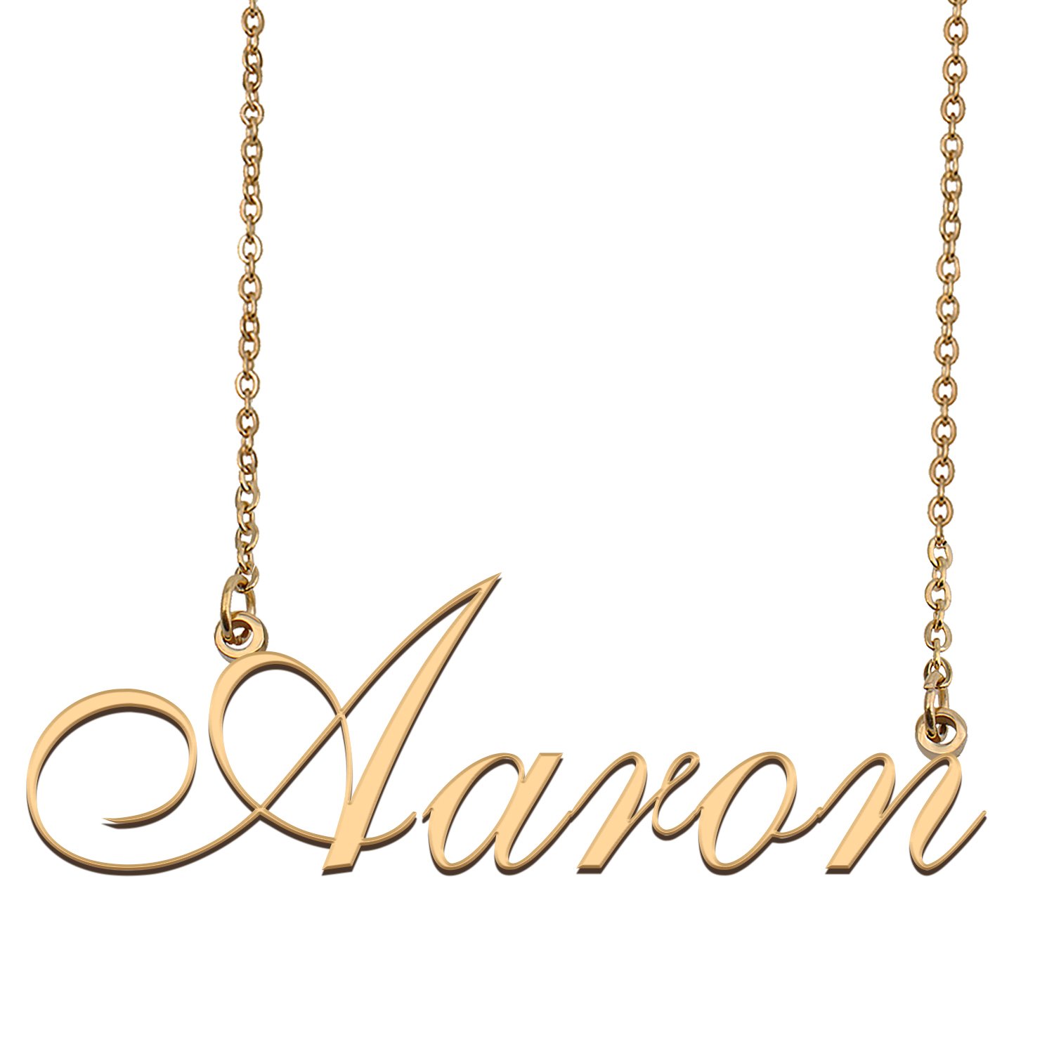Personalized Custom Any Name Necklace for Women Aaron