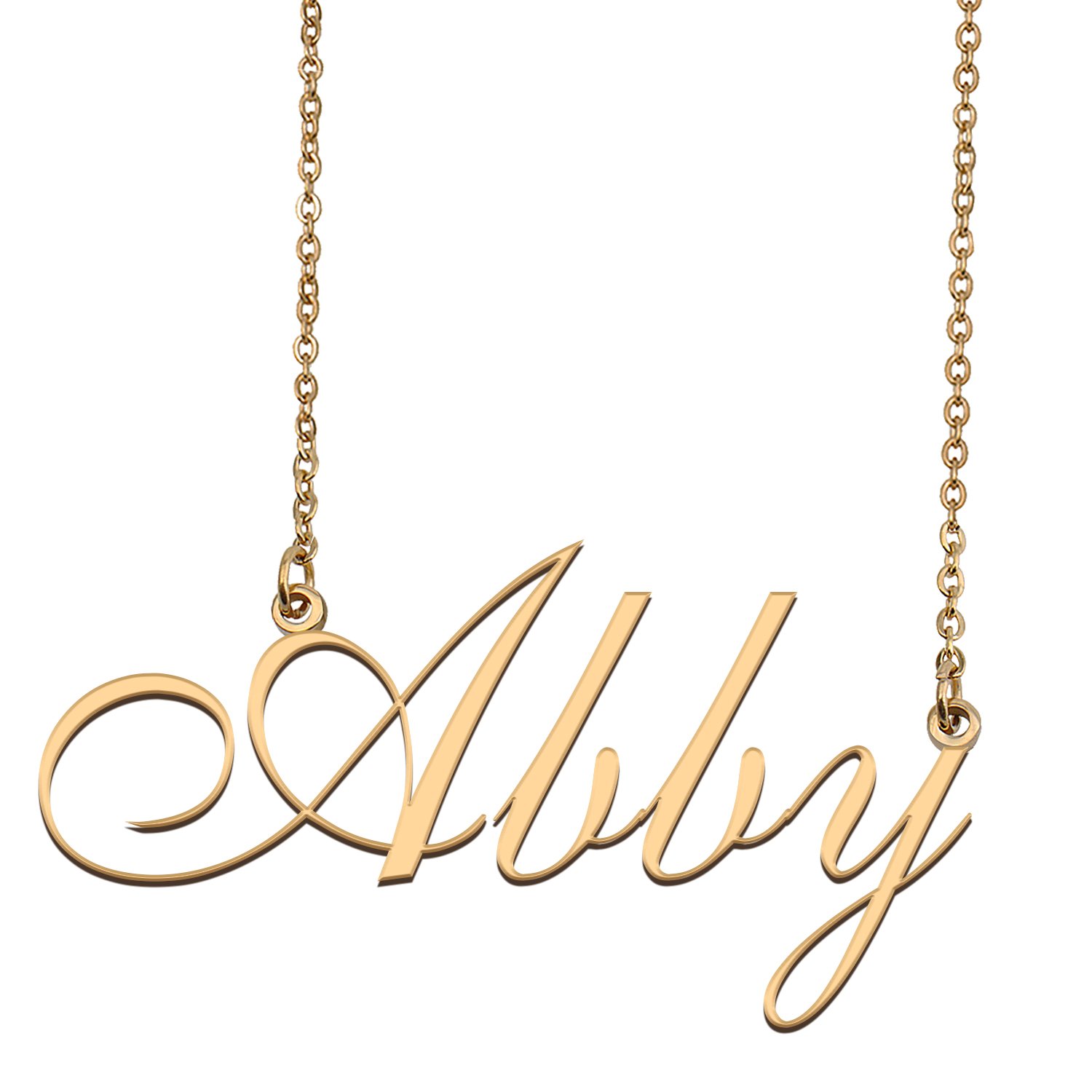 Personalized Custom Any Name Necklace for Women Abby