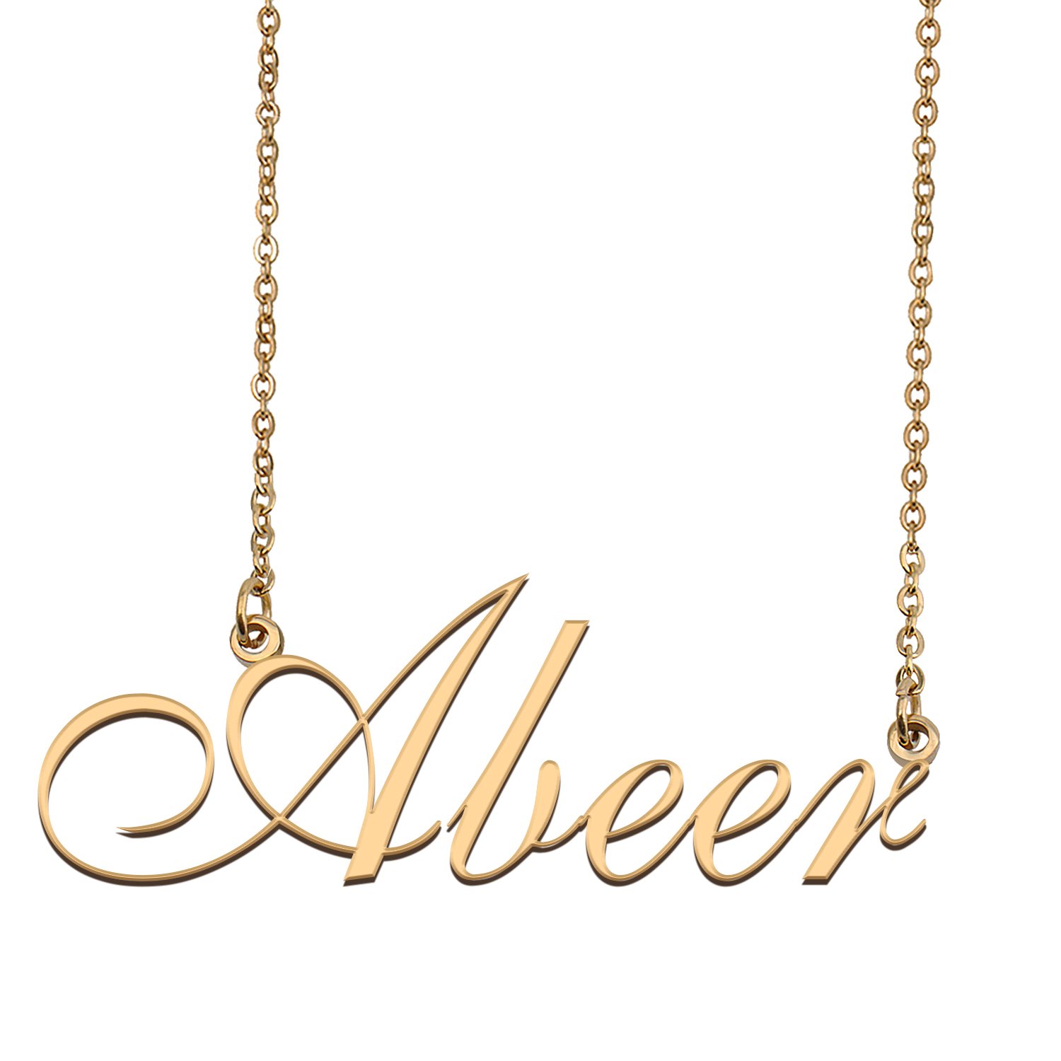 Personalized Custom Any Name Necklace for Women Abeer