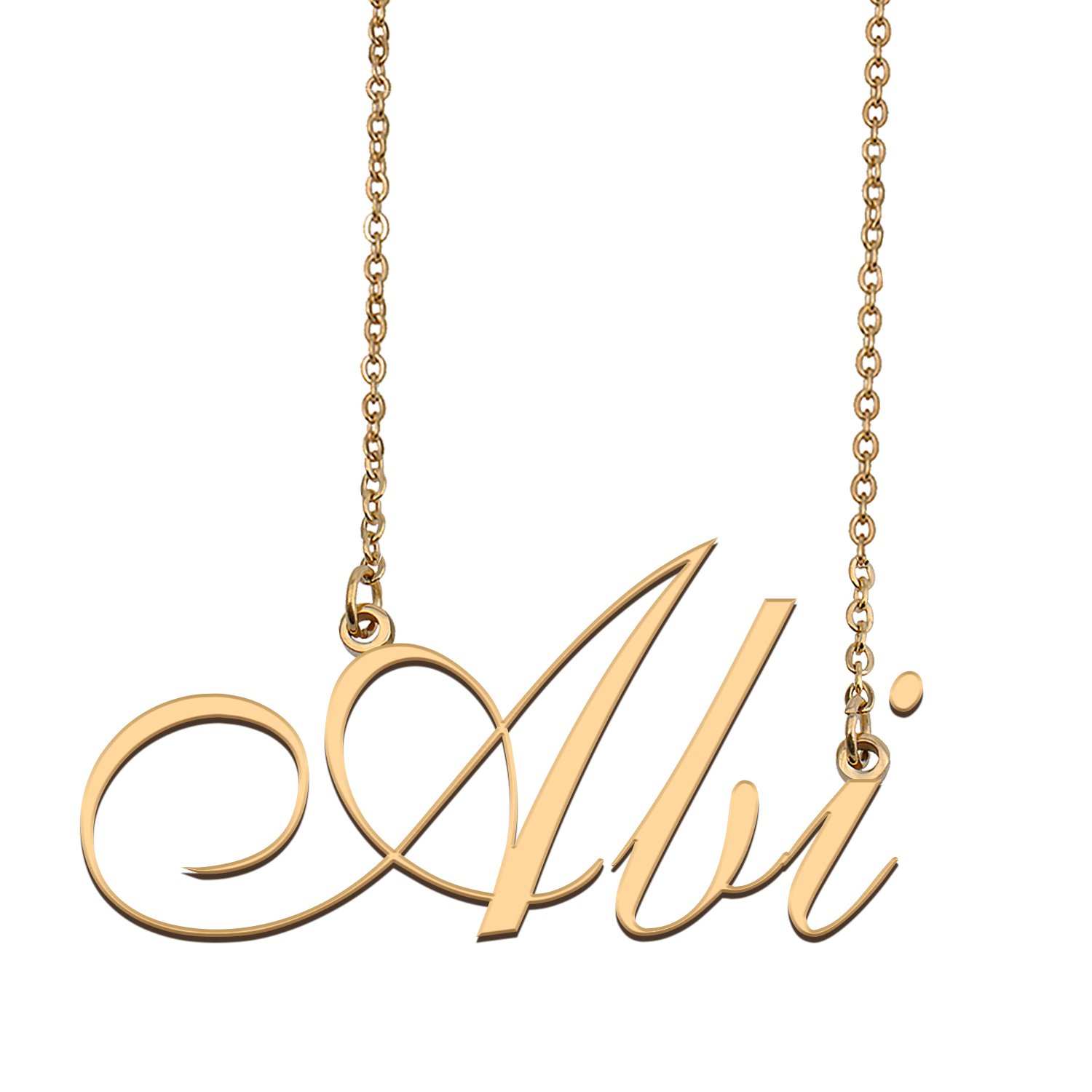 Personalized Custom Any Name Necklace for Women Abi