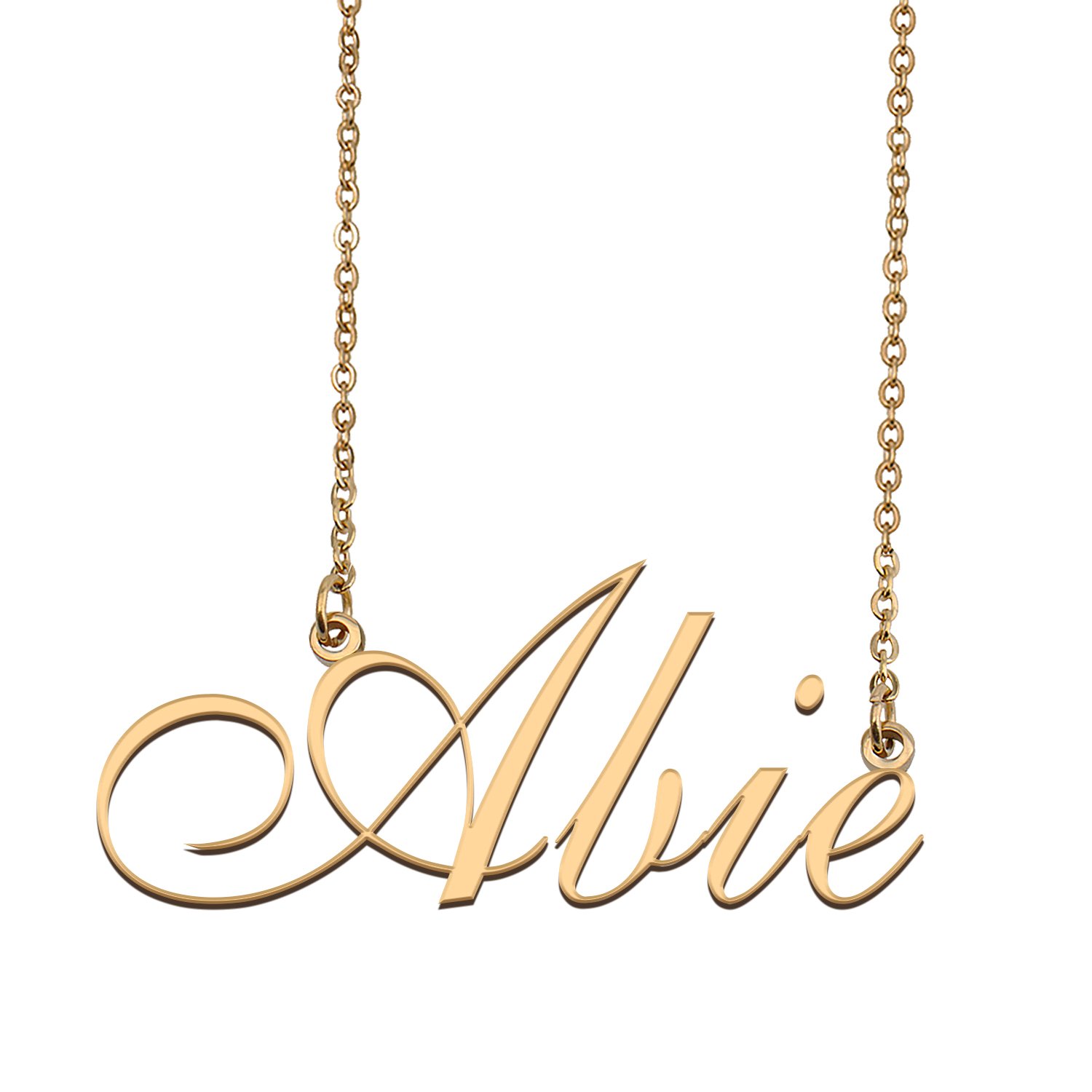 Personalized Custom Any Name Necklace for Women Abie