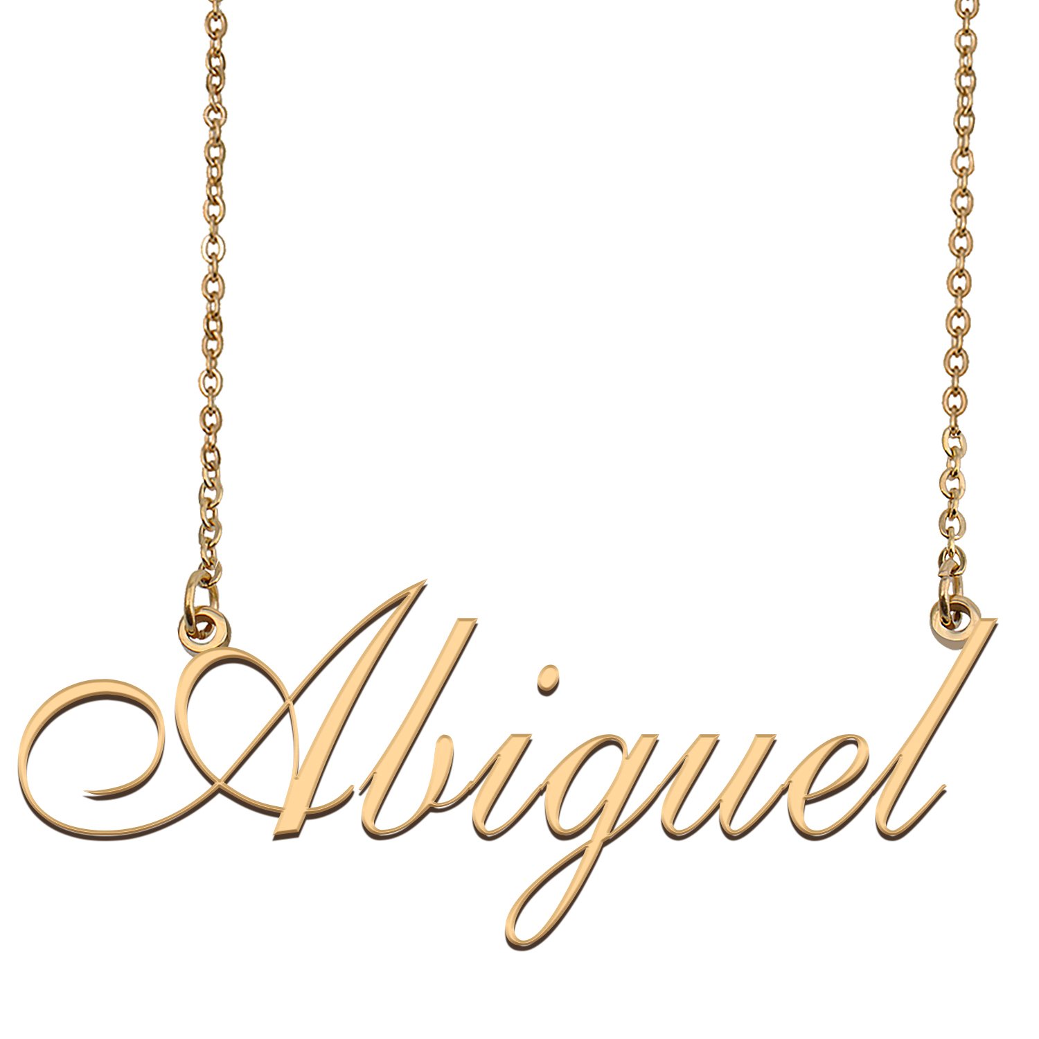Personalized Custom Any Name Necklace for Women Abiguel
