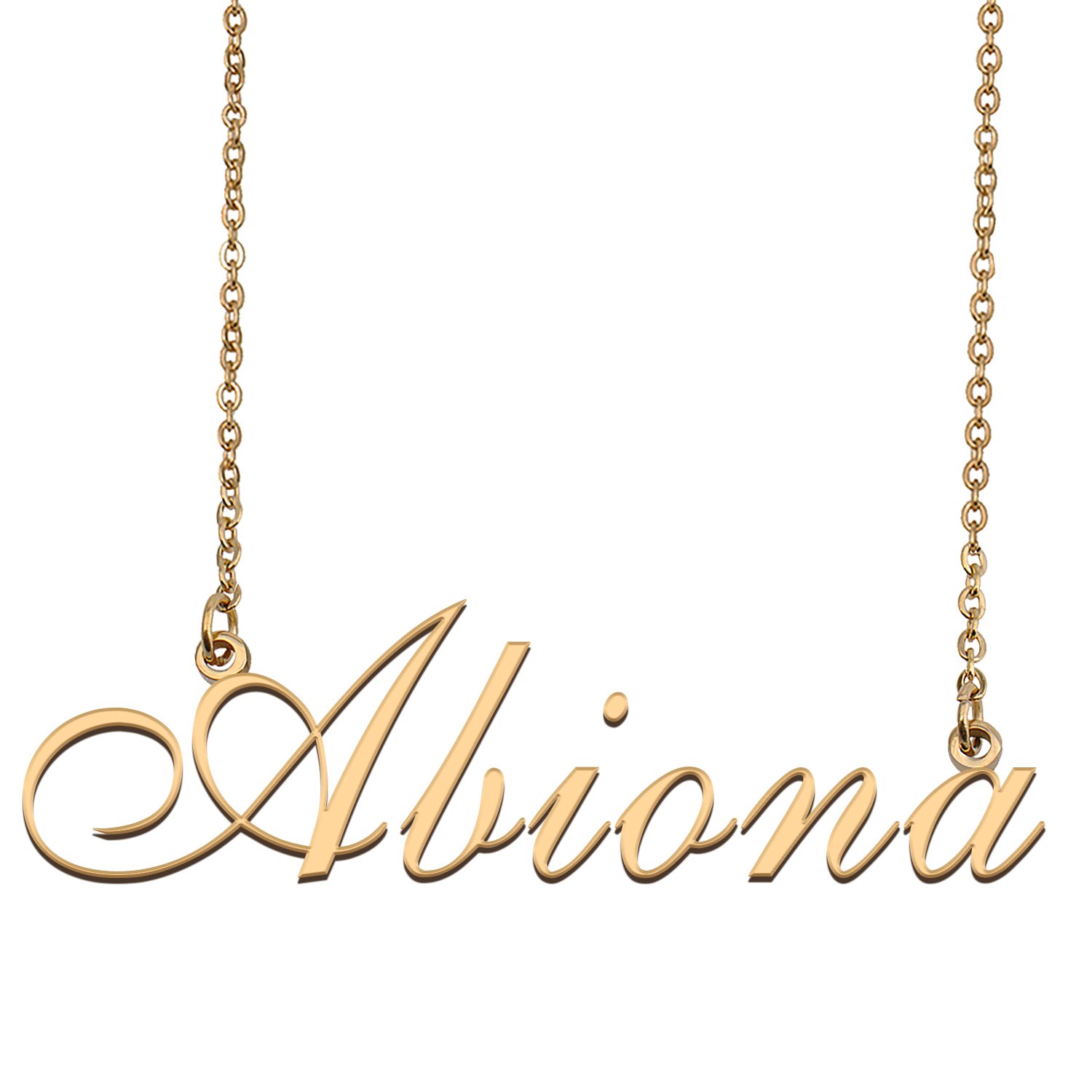 Personalized Custom Any Name Necklace for Women Abiona