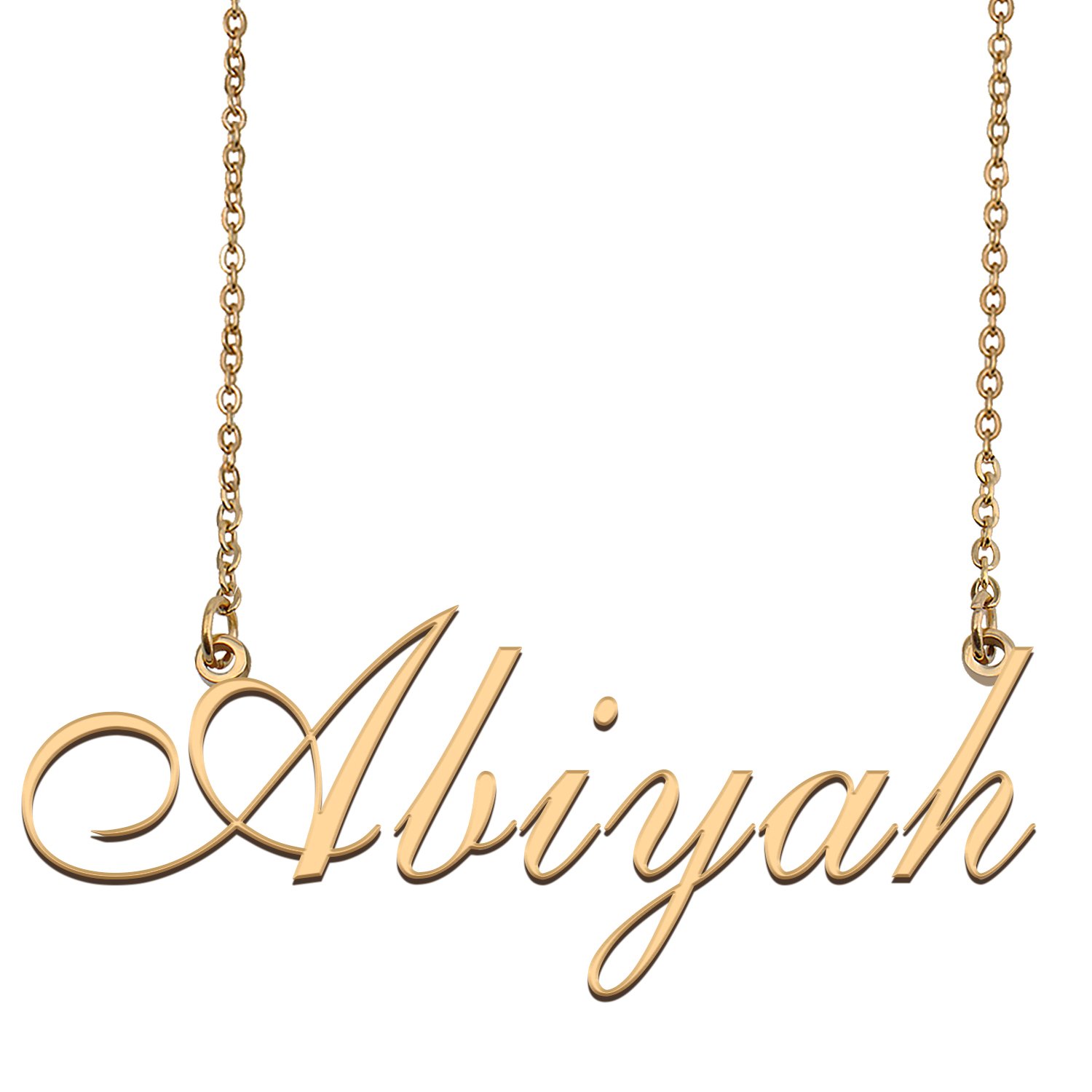 Personalized Custom Any Name Necklace for Women Abiyah