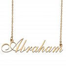 Personalized Custom Any Name Necklace for Women Abraham