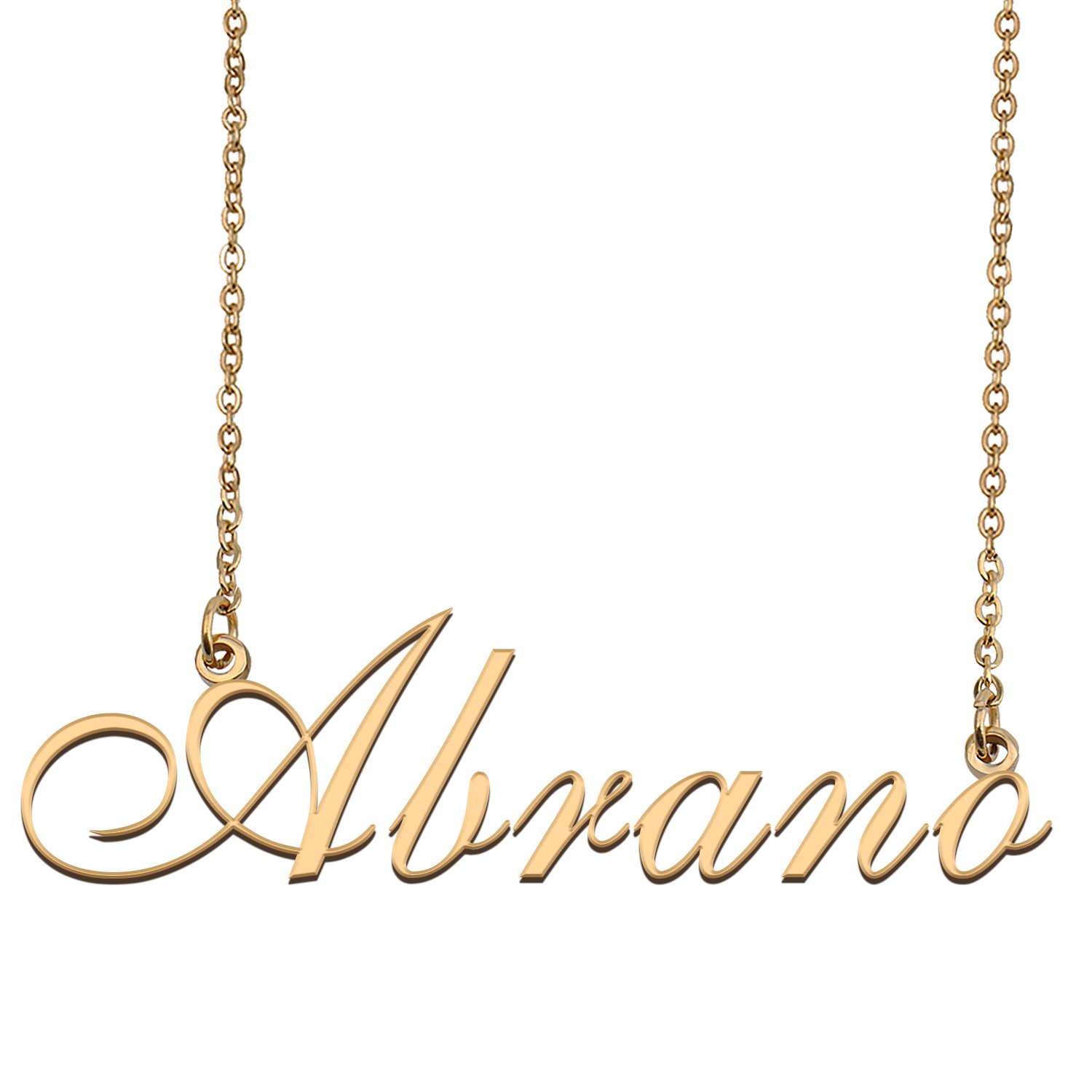 Personalized Custom Any Name Necklace for Women Abrano